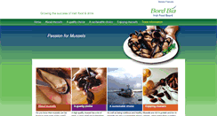 Desktop Screenshot of irish-mussels.com